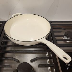11" Enamel Cast Iron Frying Pan